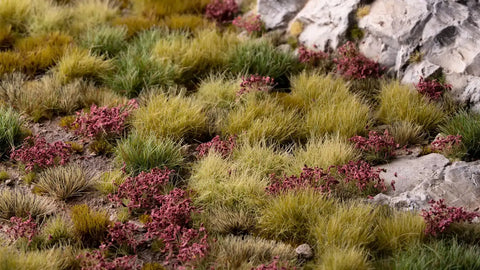 Gamers Grass: Dark Purple Flowers- Wild- 6mm Wandering Adventures