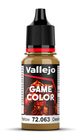 Vallejo Game Color NEW-Desert Yellow