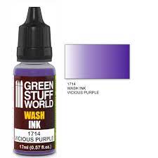 GreenStuffWorld Wash Ink: Vicious Purple