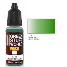 GreenStuffWorld Wash Ink: Moss Green Wandering Adventures