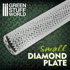 GreenStuffWorld Rolling Pin: Diamond Plate Small