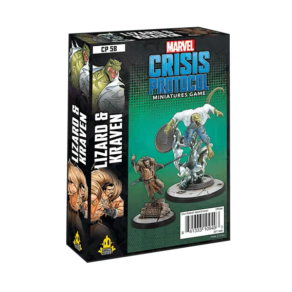 Marvel: Crisis Protocol: Lizard & Kraven