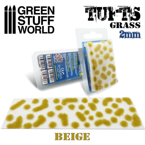 GreenStuffWorld Grass Tufts: Beige 2mm