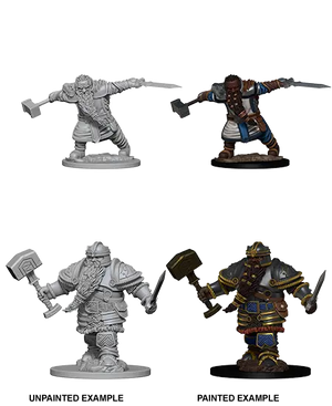 D&D Marvelous Unpainted- Dwarf Fighter