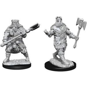 D&D Marvelous Unpainted- Human Barbarian