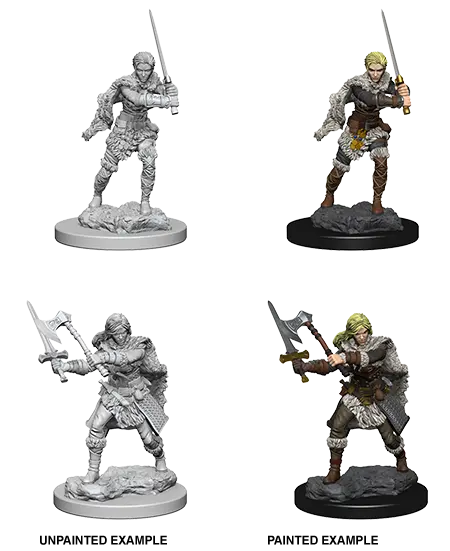 D&D Marvelous Unpainted- Human Barbarian