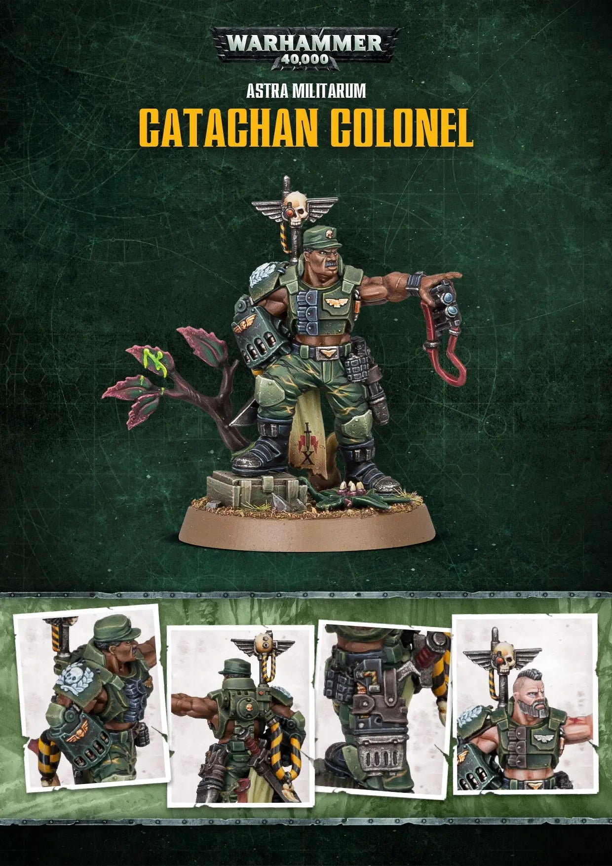 Astra Militarum: CATACHAN COLONEL (Anniversary Ed.)