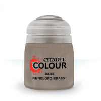 Runelord Brass Base- Citadel