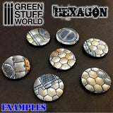 GreenStuffWorld Rolling Pin: Hexagons