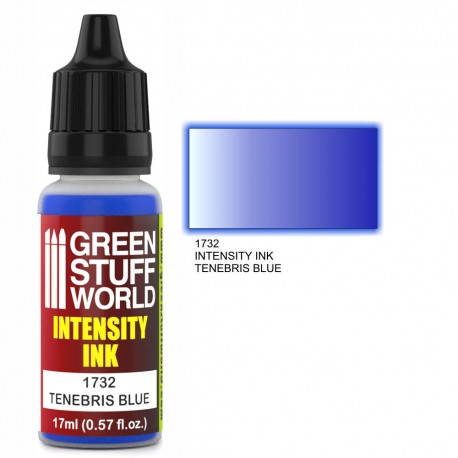 GreenStuffWorld Inktensity Ink: Tenebris Blue