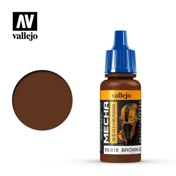 Vallejo Mecha: Brown Engine Soot (Matt)