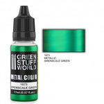 GreenStuffWorld Acrylic Paint: Metallic Sirenscale Green
