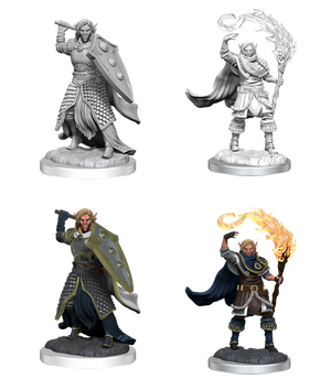 D&D Marvelous Unpainted Wave 16- Elf Cleric