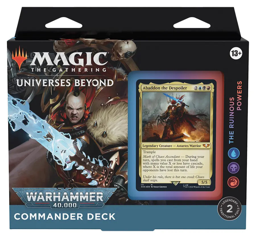 MTG: 40K Commander Decks: The Ruinous Powers