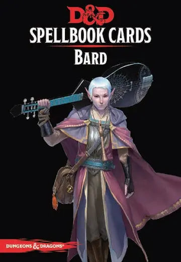 D&D: Bard Spellbook Cards