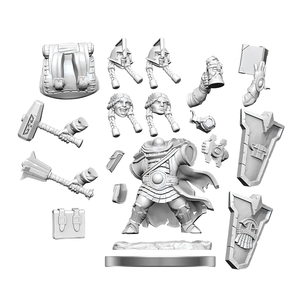 D&D Frameworks: Dwarf Cleric