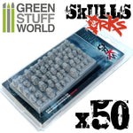 GreenStuffWorld: Resin Orc Skulls