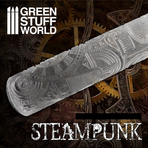 GreenStuffWorld Rolling Pin: Steampunk