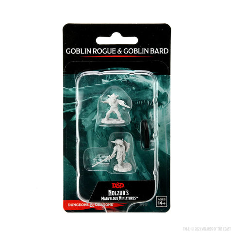 Dungeons & Dragons Marvelous Unpainted- Goblin Rogue & Goblin Bard