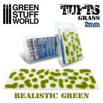 GreenStuffWorld Grass Tufts: Realistic Green 2mm