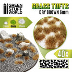 GreenStuffWorld Grass Tufts: Dry Brown 6mm
