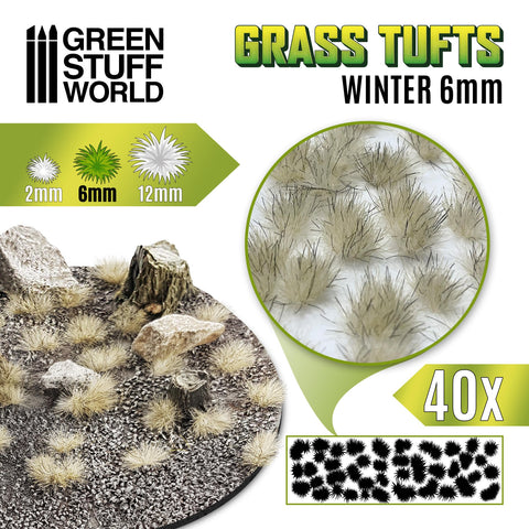 GreenStuffWorld Grass Tufts: Winter 6mm