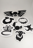 40,000K sticker pack - Space Wolves