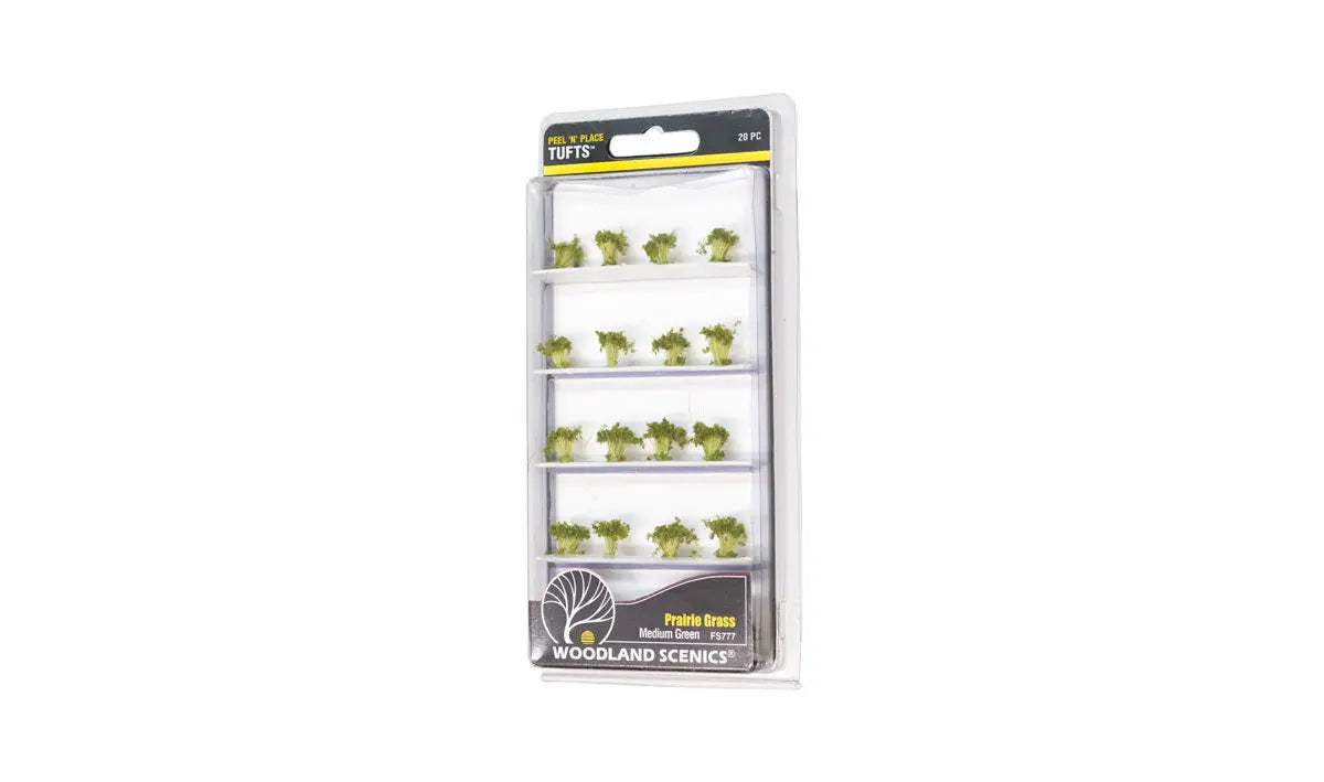 Prairie Grass- Medium Green- Woodland Scenics Tufts