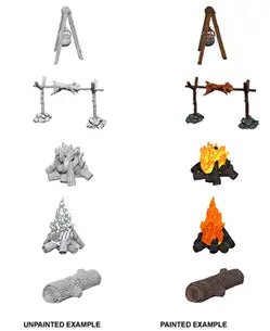 Camp Fire & Sitting Log - WizKids Deep Cuts