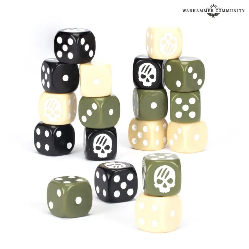 Warcry: Rotmire Creed Dice