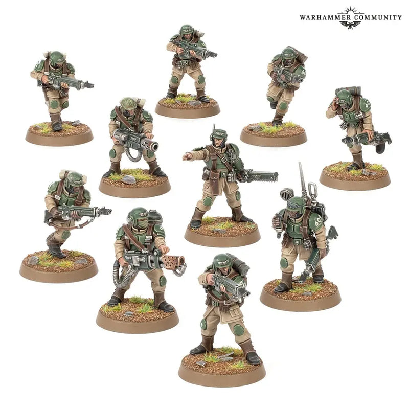 Astra Militarium: Cadian Shock Troops