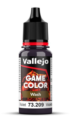 Vallejo Game Color Wash NEW- Violet